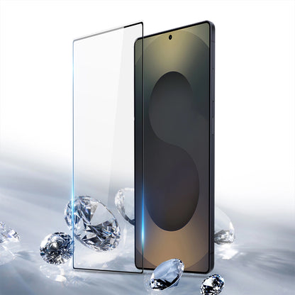 Folie de protectie Ecran Privacy DUX DUCIS pentru Samsung Galaxy S25 Ultra S938, Sticla Securizata, Edge Glue
