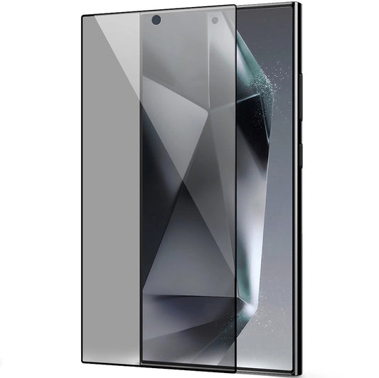Folie de protectie Ecran Privacy Joyroom pentru Samsung Galaxy S24 Ultra S928, Sticla Securizata, Full Glue, 2.5D