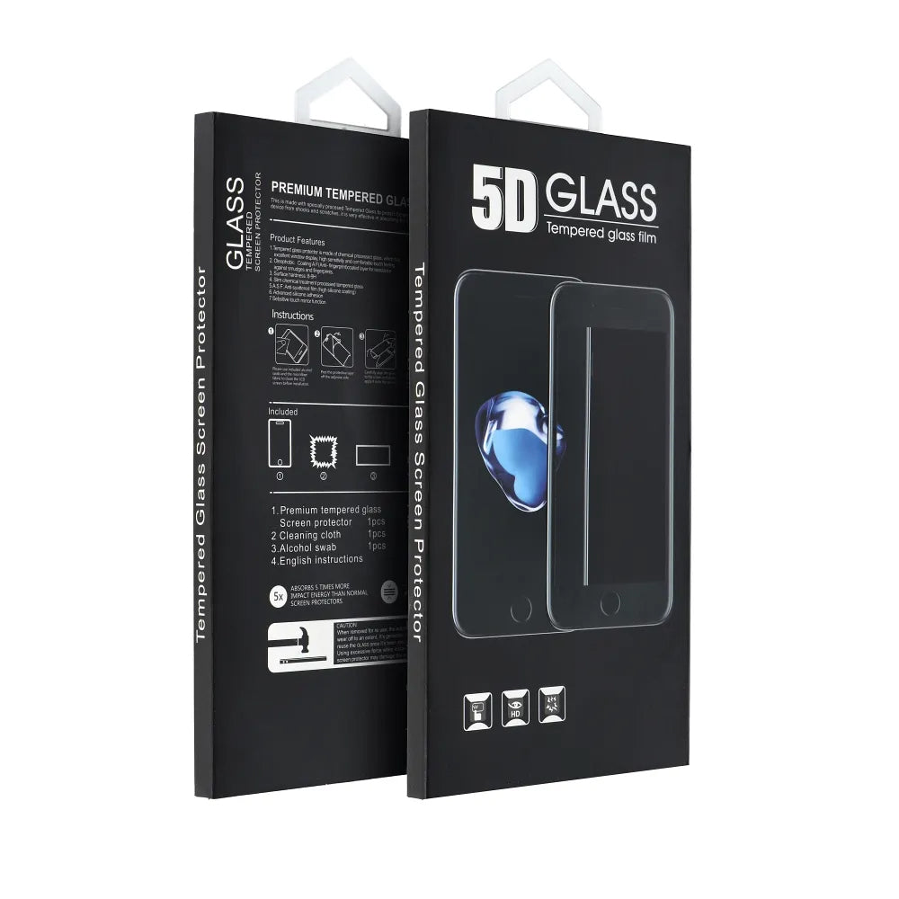 Folie de protectie Ecran OEM pentru Honor X9c / Magic7 Lite, Sticla Securizata, Full Glue, 5D, Neagra