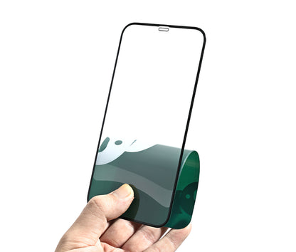 Folie de protectie Ecran Bear Super Hard pentru Apple iPhone 18 Pro Max / 17 Pro Max / 16 Pro Max, Sticla Securizata, Full Glue, 3D, Neagra