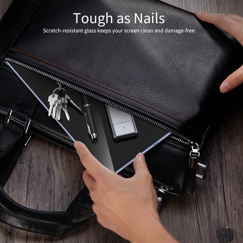 Folie de protectie Ecran Tech-Protect FIT+ pentru Samsung Galaxy Tab S10 FE+, Sticla Securizata, Full Glue, Set 2 bucati, 2.5D