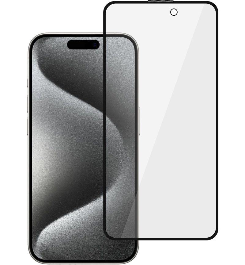 Folie de protectie Ecran Privacy Tel Protect 10X Plus Titanium pentru Apple iPhone 17 / 16 Pro, Sticla Securizata, Full Glue