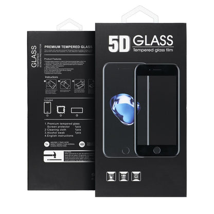 Folie de protectie Ecran Privacy OEM pentru Apple iPhone 17, Sticla Securizata, Full Glue, 5D, Neagra