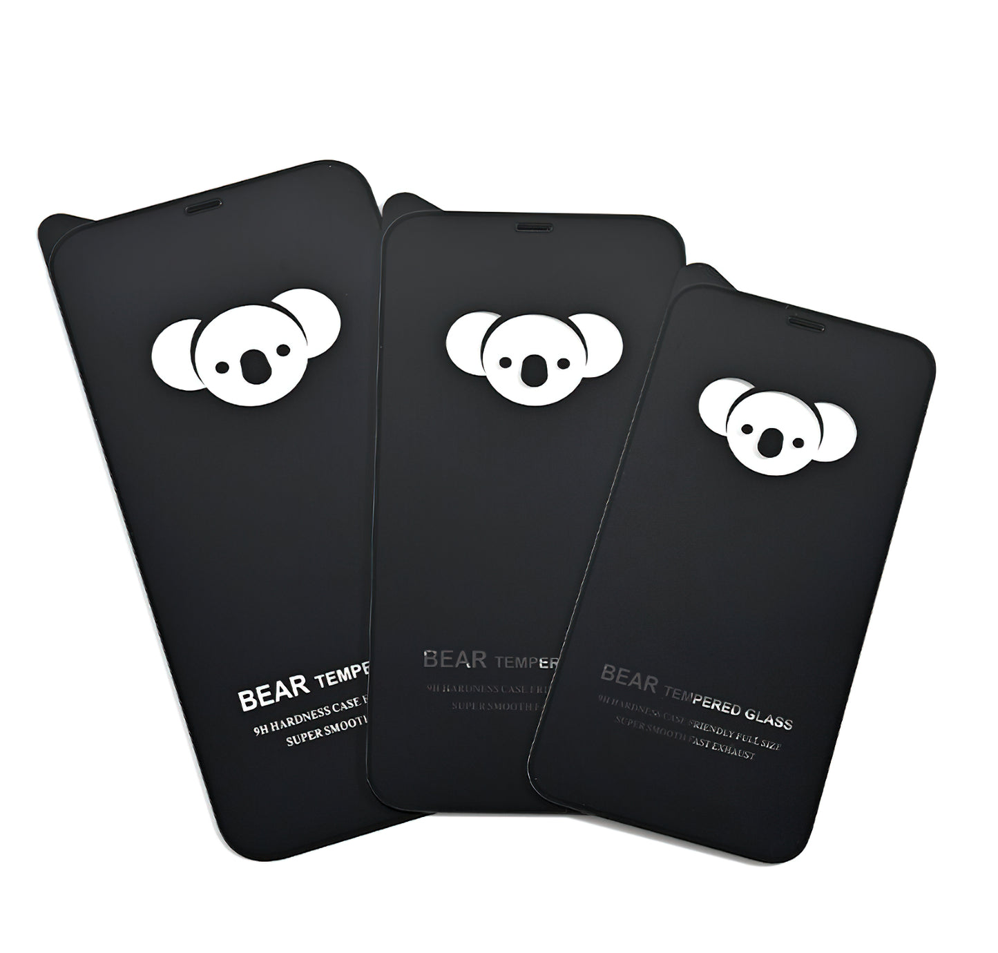 Folie de protectie Ecran Privacy Bear pentru Xiaomi Redmi 15C 4G, Sticla Securizata, Full Glue