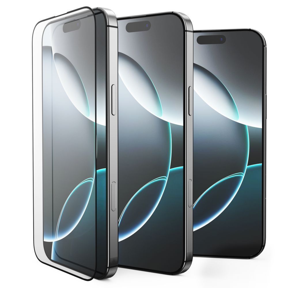 Folie de protectie Ecran Tech-Protect FIT+ pentru Xiaomi Redmi Note 15 Pro 5G, Sticla Securizata, Full Glue, Set 2 bucati, 2.5D, Neagra