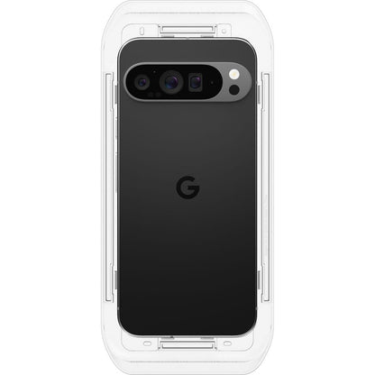 Folie de protectie Ecran Spigen GlastR EZ FIT pentru Google Pixel 9 Pro XL, Sticla Securizata, Full Glue, Set 2 bucati