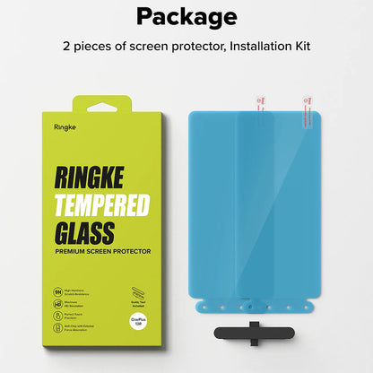 Folie de protectie Ecran Ringke pentru OnePlus 13R, Sticla Securizata, Full Glue, Set 2 bucati
