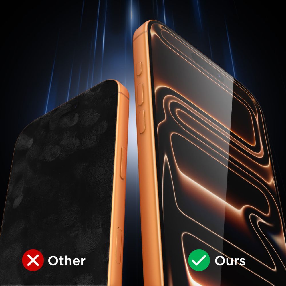 Folie de protectie Ecran Tech-Protect pentru Apple iPhone 17 Pro / 17 / 16 Pro, Sticla Securizata, Full Glue, Set 10 bucati