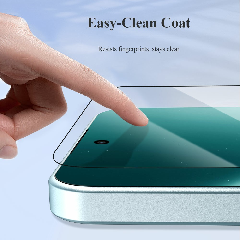 Folie de protectie Ecran Lereach pentru Xiaomi Redmi Note 15 Pro 5G, Sticla Securizata, Full Glue, Neagra