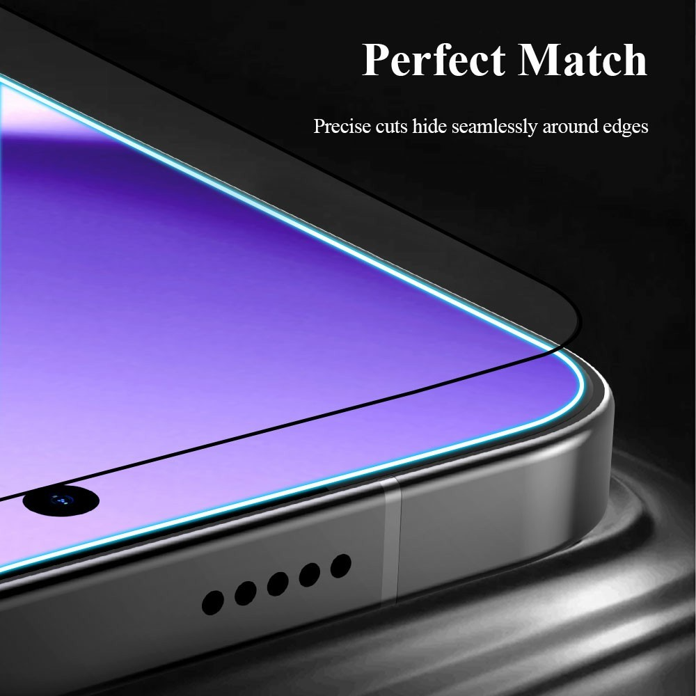 Folie de protectie Ecran Lereach pentru Xiaomi Poco X8 Pro Max, Sticla Securizata, Full Glue, Neagra