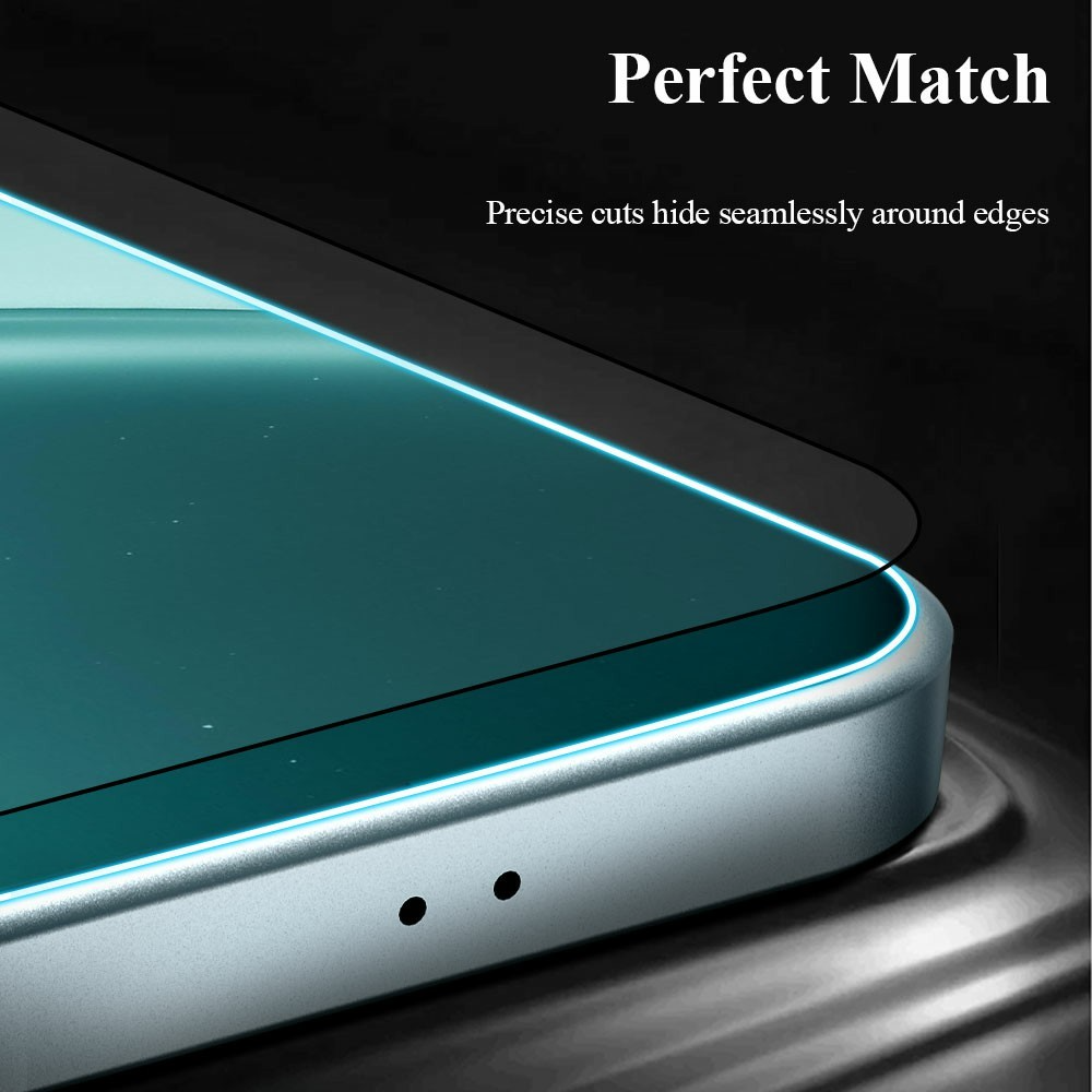 Folie de protectie Ecran Lereach pentru Xiaomi Redmi Note 15 Pro 5G, Sticla Securizata, Full Glue, Neagra