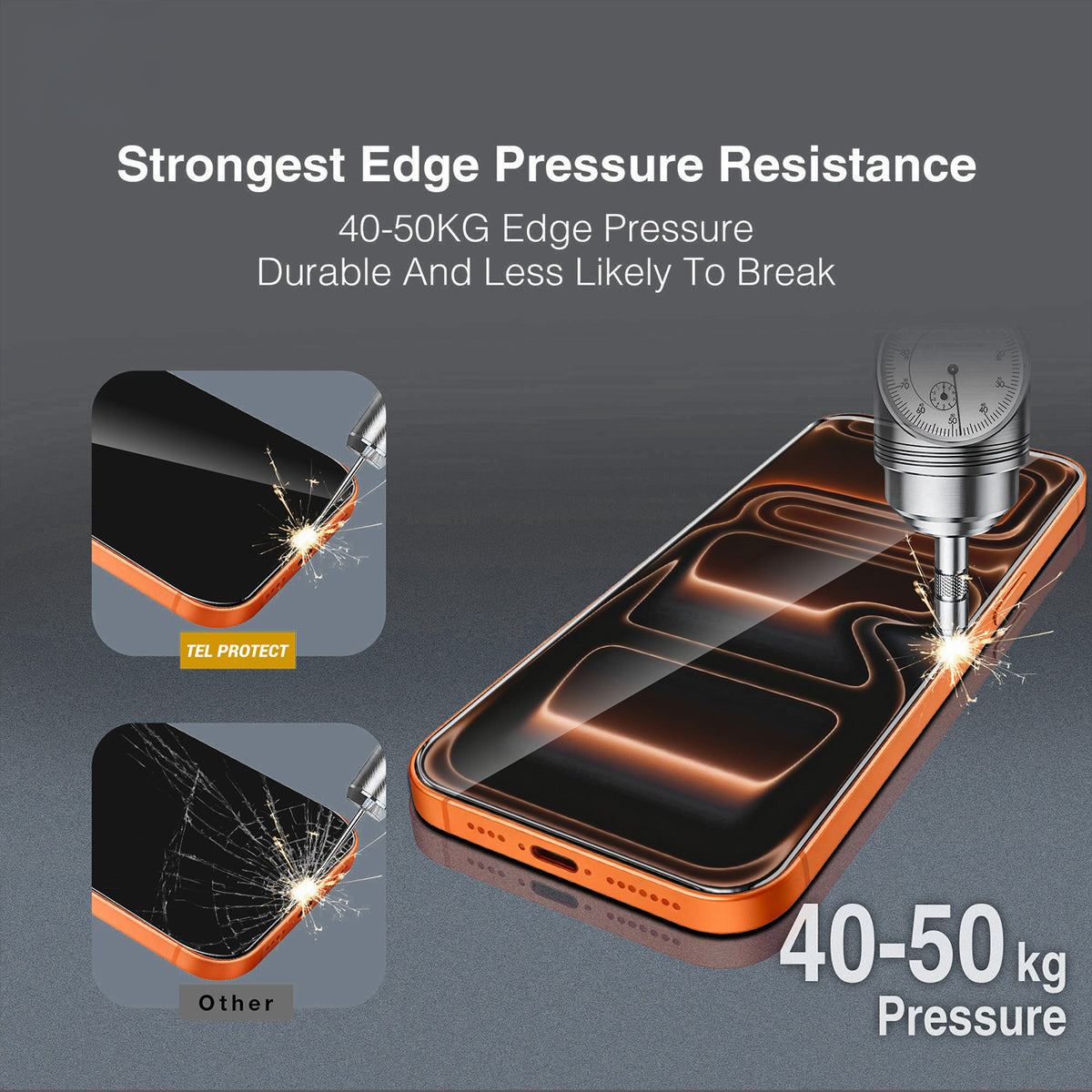 Folie de protectie Ecran Tel Protect 10X HD DLC Diamond Coating pentru Samsung Galaxy S26 Ultra S948, Sticla Securizata, Full Glue, Neagra