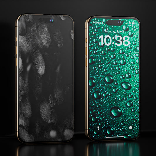 Folie de protectie Ecran Anank 3X Reinforced Invisible pentru Apple iPhone 16 Pro, Sticla Securizata, Full Glue, 3D, Neagra