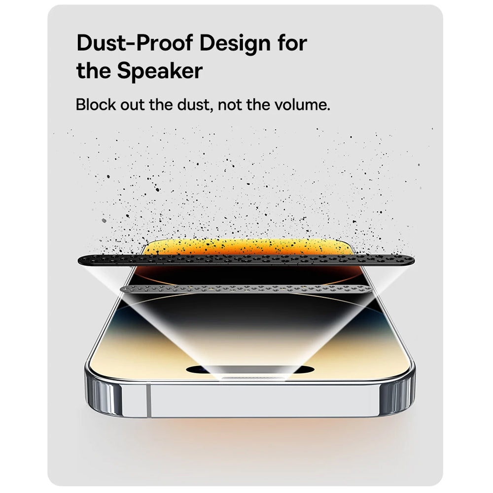 Folie de protectie Ecran Anank 5X Reinforced pentru Apple iPhone 17 Pro Max, Sticla Securizata, Full Glue, 2.5D, Neagra