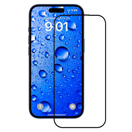 Folie de protectie Ecran Anank pentru Apple iPhone 17 Pro, Sticla Securizata, Full Glue, 2.5D, Neagra