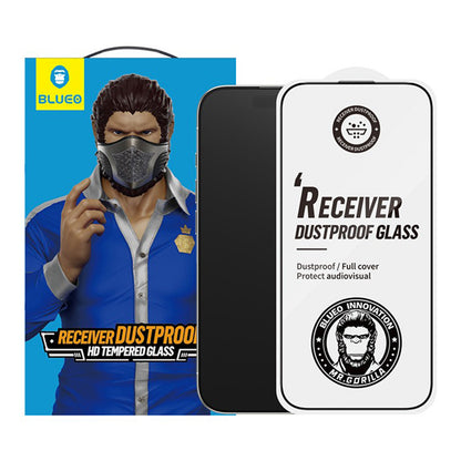 Folie de protectie Ecran Blueo Anti-Dust HD Applicator Pro pentru Apple iPhone 17 Air, Sticla Securizata, Full Glue