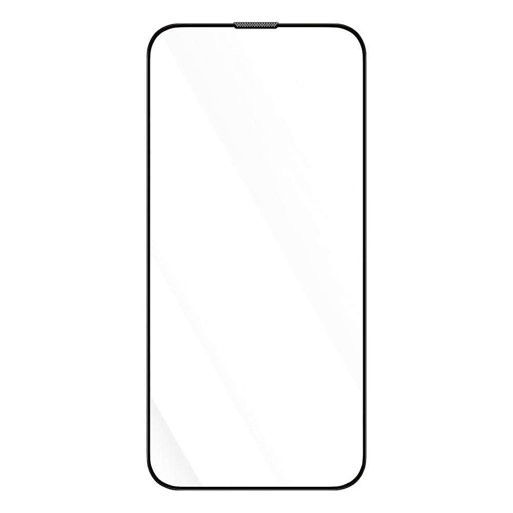 Folie de protectie Ecran Blueo Anti-Reflective HD pentru Apple iPhone 17e / 16e / 14 / 13 Pro, Sticla Securizata, Full Glue, Neagra