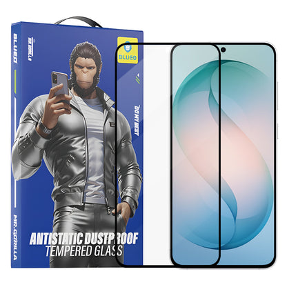 Folie de protectie Ecran Blueo Anti-Static HD pentru Samsung Galaxy S26 Plus S947, Sticla Securizata, Full Glue, Neagra