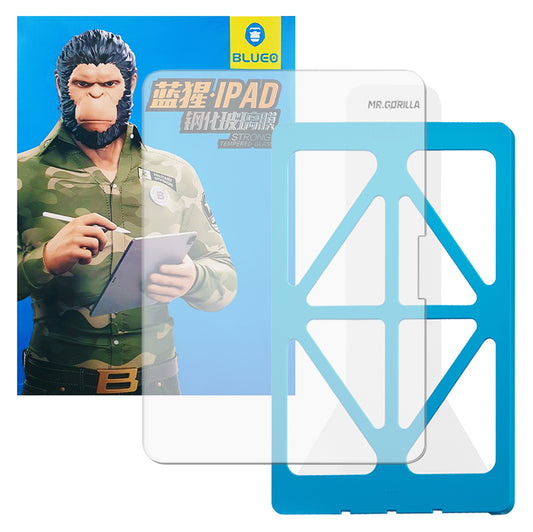 Folie de protectie Ecran Blueo HD Applicator Pro pentru Apple iPad Air (2022) / Pro 11 (2021) / Air (2020), Sticla Securizata, Full Glue