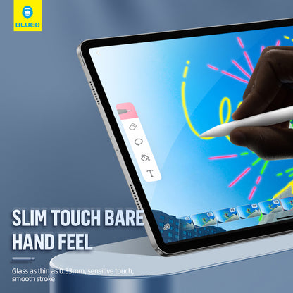Folie de protectie Ecran Blueo HD Applicator Pro pentru Apple iPad Air (2022) / Pro 11 (2021) / Air (2020), Sticla Securizata, Full Glue