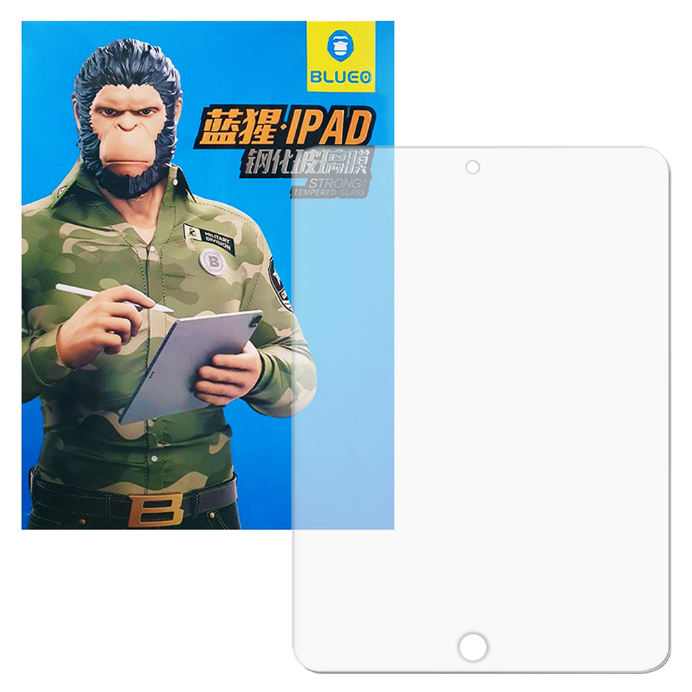 Folie de protectie Ecran Blueo HD pentru Apple iPad 9.7 (2017), Sticla Securizata, Full Glue