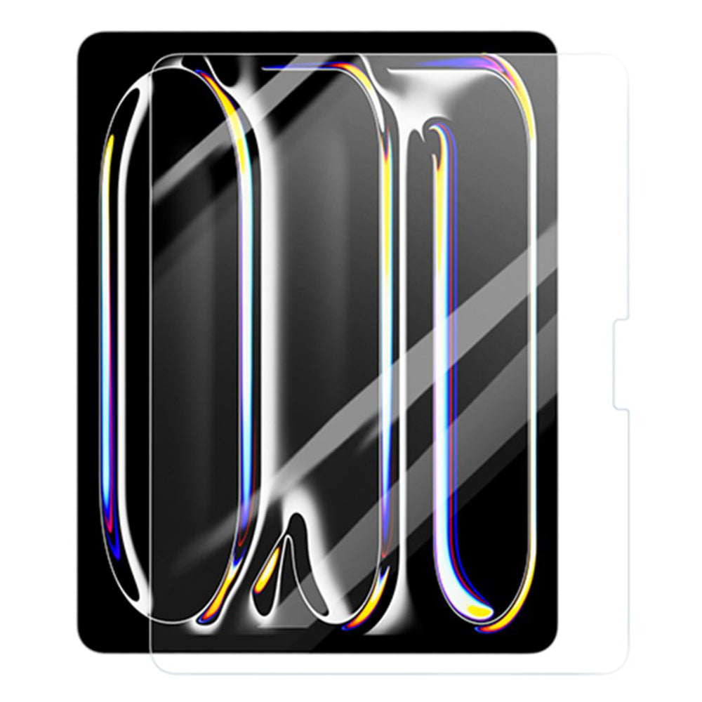 Folie de protectie Ecran Blueo HD pentru Apple iPad Air 11 (2024), Sticla Securizata, Full Glue