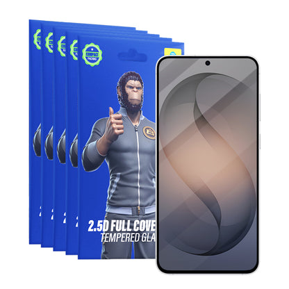 Folie de protectie Ecran Blueo HD pentru Samsung Galaxy S26 S942, Sticla Securizata, Full Glue, 2.5D, Set 5 bucati, Neagra