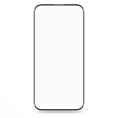 Folie de protectie Ecran Blueo Silk HD pentru Apple iPhone 16 / 15, Sticla Securizata, Full Glue, Set 5 bucati, 2.5D, Neagra