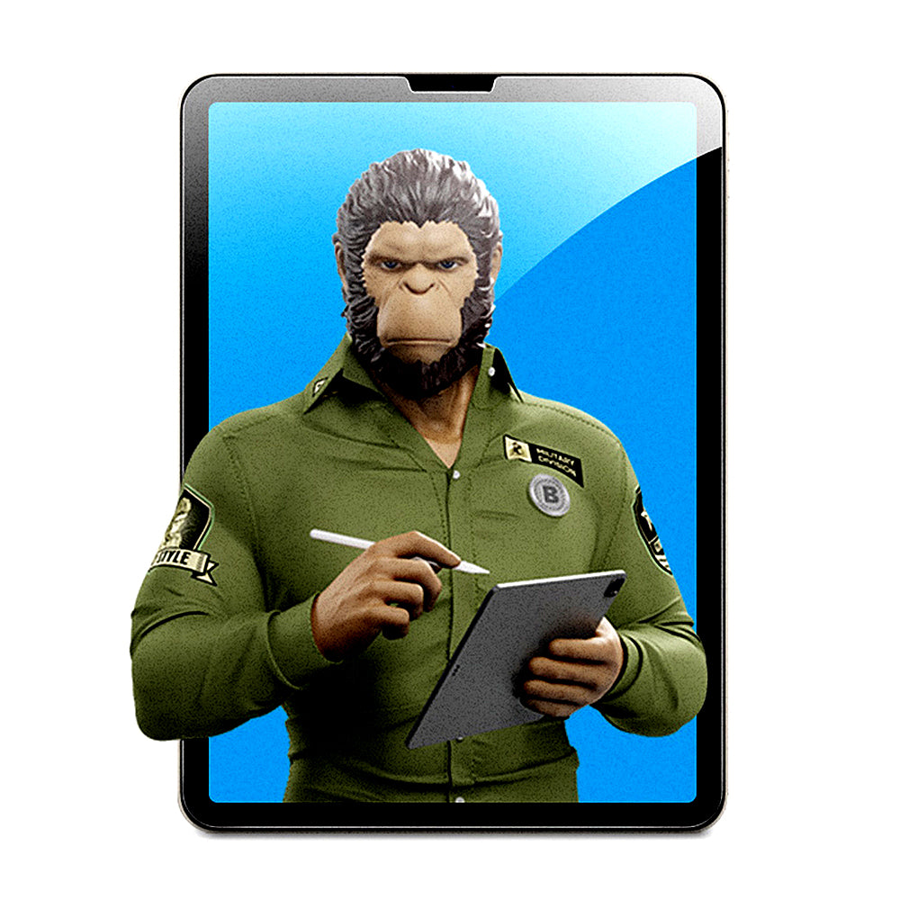 Folie de protectie Ecran Blueo Special Writing pentru Apple iPad Pro 12.9 (2022) / Pro 12.9 (2021) / Pro 12.9 (2020), Plastic