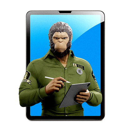 Folie de protectie Ecran Blueo Special Writing pentru Apple iPad Pro 12.9 (2022) / Pro 12.9 (2021) / Pro 12.9 (2020), Plastic