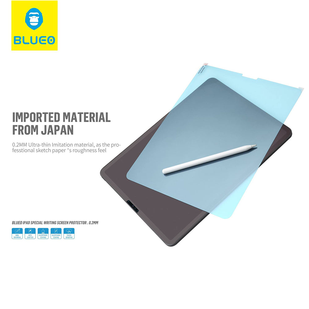 Folie de protectie Ecran Blueo Special Writing pentru Apple iPad Pro 12.9 (2022) / Pro 12.9 (2021) / Pro 12.9 (2020), Plastic
