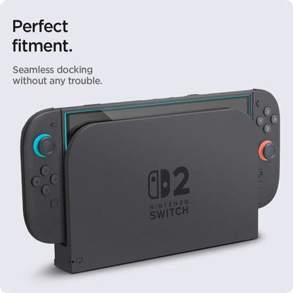 Folie Protectie Ecran Techsuit SwitchAura Applicator pentru Nintendo Switch 2, Sticla Securizata, Set 2 bucati