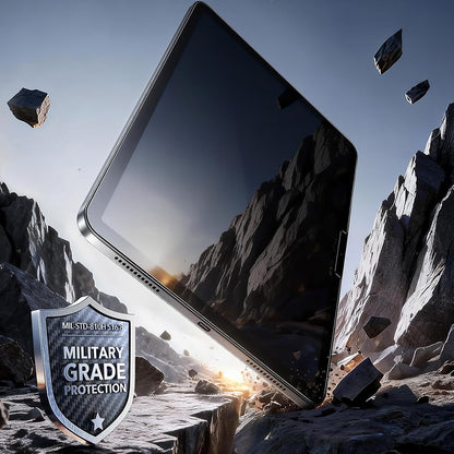 Folie de protectie Ecran ESR Armorite Paper Feel UltraFit pentru Apple iPad (2025) / (2022), Sticla Securizata, Full Glue, Set 2 bucati