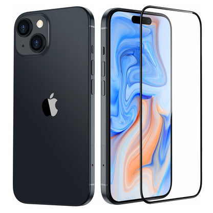 Folie de protectie Ecran ESR Armorite pentru Apple iPhone 15 Plus, Sticla Securizata, Full Glue, Neagra