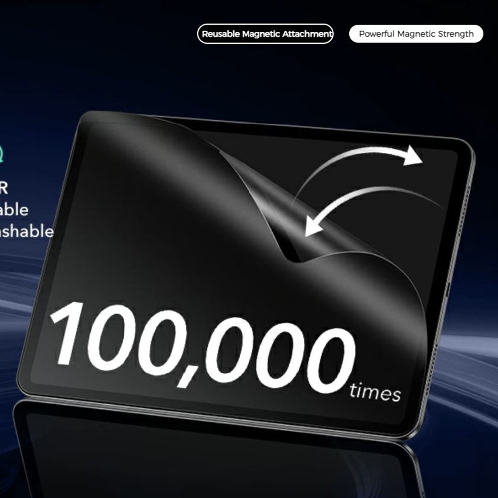 Folie de protectie Ecran ESR Paper Feel Magnetic pentru Apple iPad Pro 11 (2024), Plastic