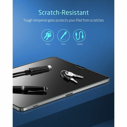 Folie de protectie Ecran ESR pentru Apple iPad Air (2022) / Pro 11 (2021) / Air (2020), Sticla Securizata, Full Glue, Set 2 bucati