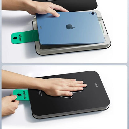 Folie de protectie Ecran ESR UltraFit pentru Apple iPad (2025) / (2022), Sticla Securizata, Full Glue, Set 2 bucati