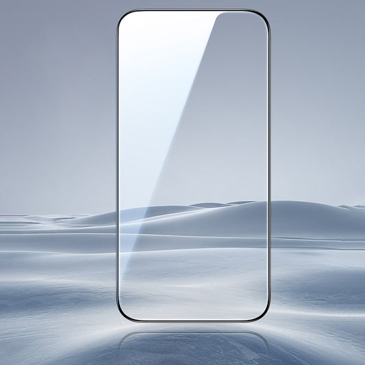Folie de protectie Ecran ESR UltraFit pentru Apple iPhone 17 / 16 Pro, Sticla Securizata, Full Glue, Neagra