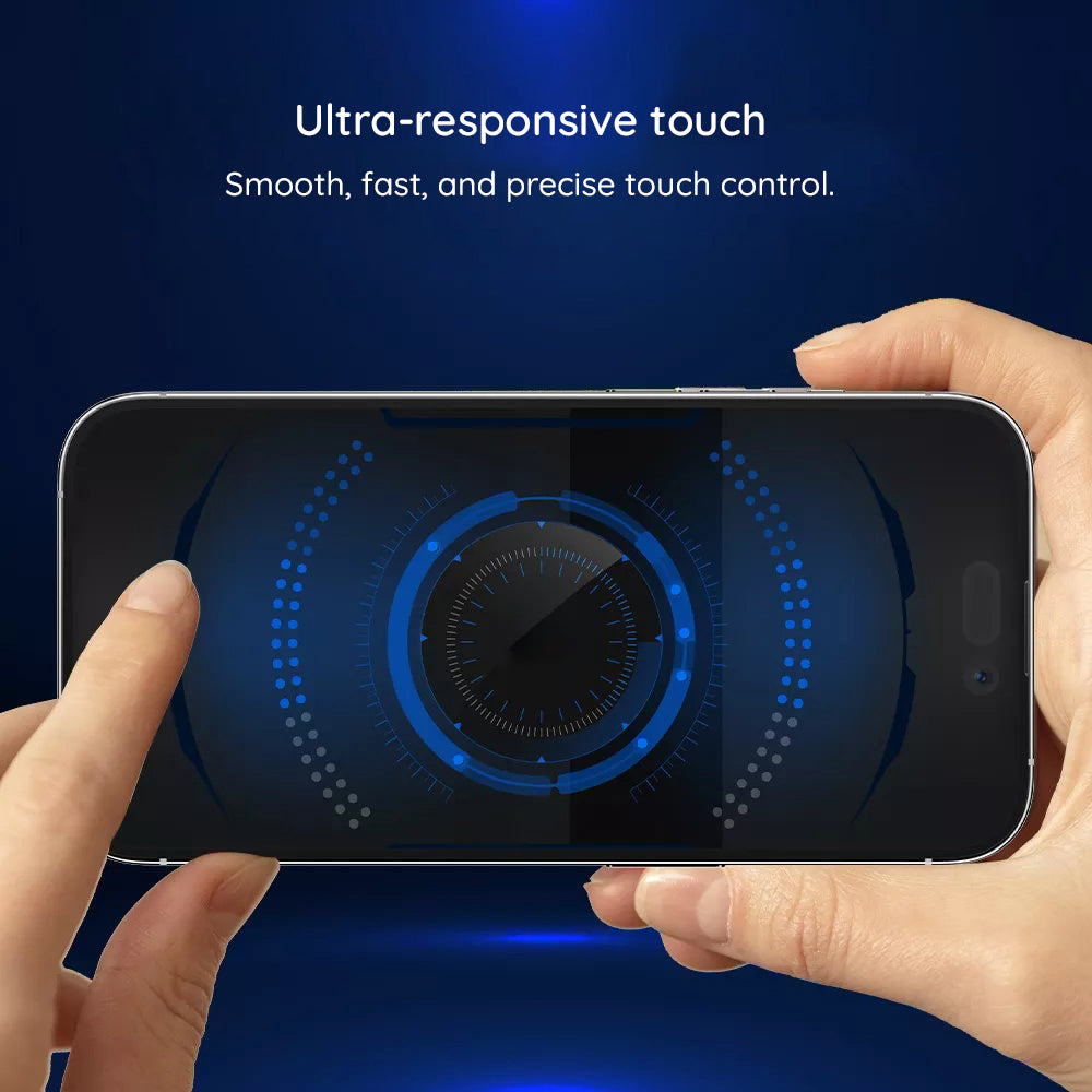 Folie de protectie Ecran Exterior Blueo HD pentru Samsung Galaxy Z Fold8 F976, Sticla Securizata, Full Glue, 2.5D, Neagra