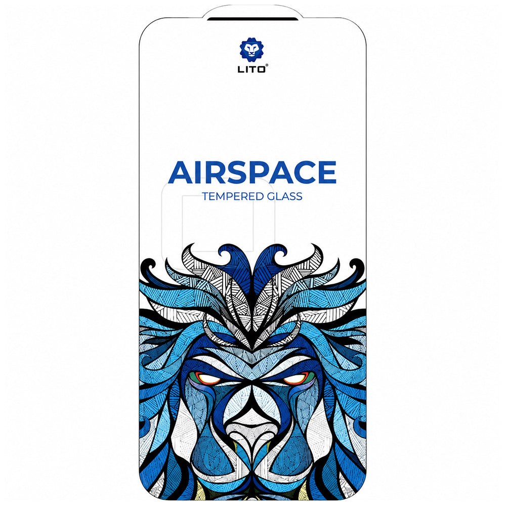 Folie de protectie Ecran Lito Airspace Border pentru Apple iPhone 18 Pro / 17 Pro, Sticla Securizata, Full Glue