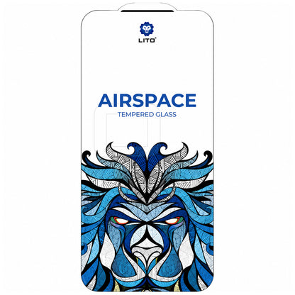 Folie de protectie Ecran Lito Airspace Border pentru Apple iPhone 18 Pro / 17 Pro, Sticla Securizata, Full Glue