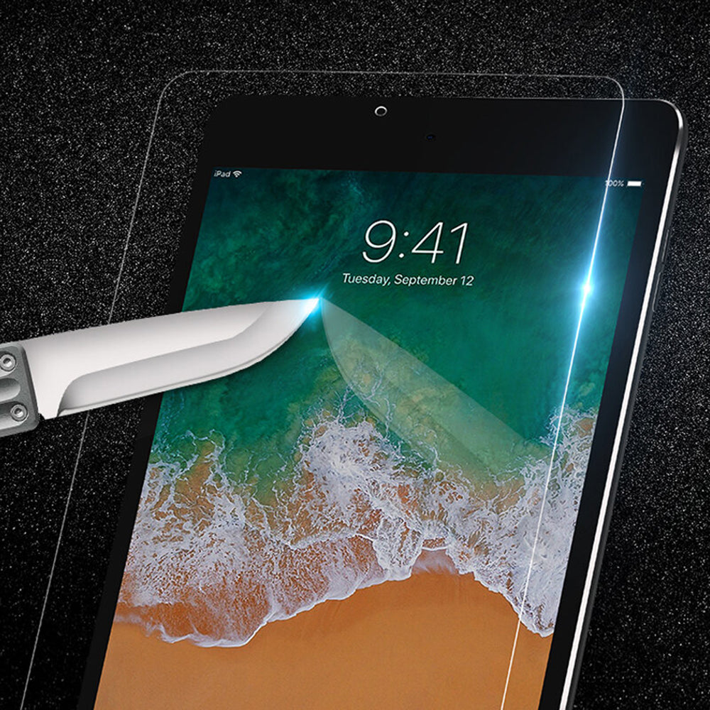 Folie de protectie Ecran Lito Classic pentru Apple iPad 10.2 (2021) / 10.2 (2020) / 10.2 (2019), Sticla Securizata, Full Glue, 2.5D