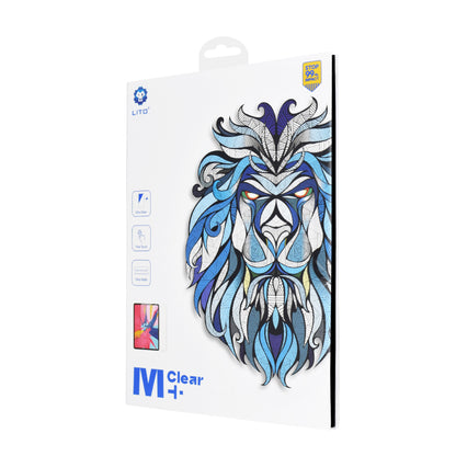 Folie de protectie Ecran Lito Classic pentru Apple iPad 10.2 (2021) / 10.2 (2020) / 10.2 (2019), Sticla Securizata, Full Glue, 2.5D