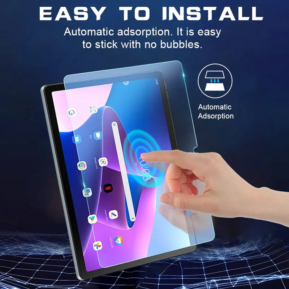 Folie de protectie Ecran Lito Classic pentru Lenovo Tab M10 Plus (3rd Gen), Sticla Securizata, Full Glue, 2.5D