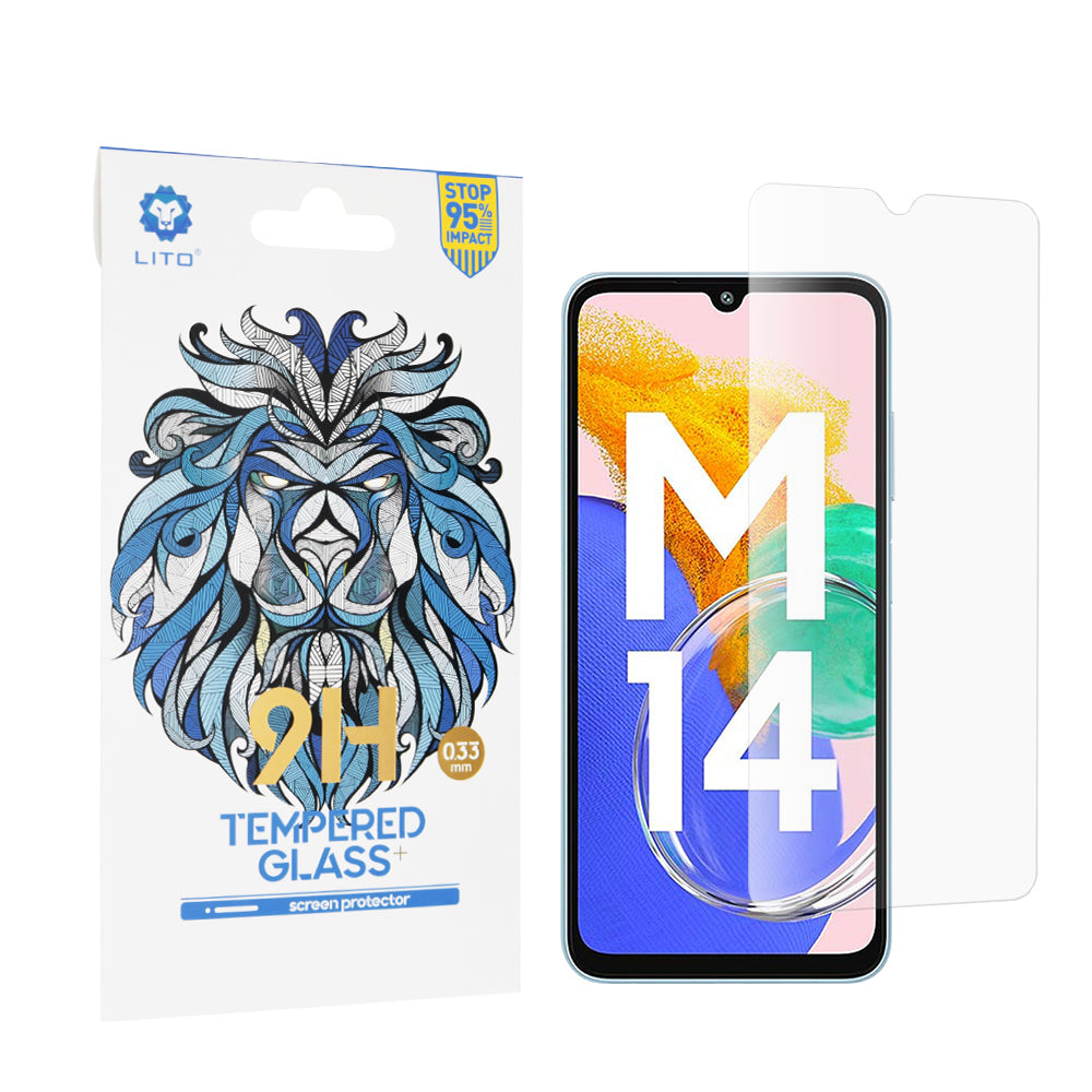 Folie de protectie Ecran Lito Classic pentru Samsung Galaxy M14 5G M146, Sticla Securizata, Full Glue, 2.5D