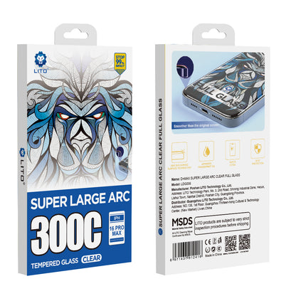 Folie de protectie Ecran Lito D+ Max 300C pentru Apple iPhone 14 Pro Max, Sticla Securizata, Full Glue