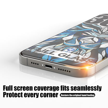 Folie de protectie Ecran Lito D+ Max 300C pentru Apple iPhone 15, Sticla Securizata, Full Glue