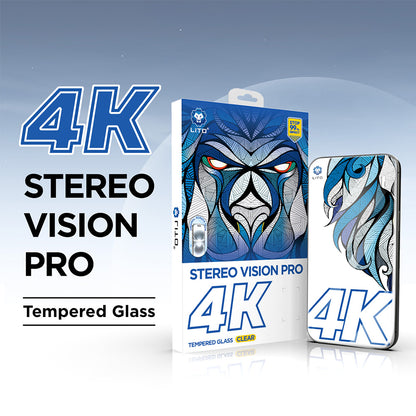 Folie de protectie Ecran Lito D+ Max 4K pentru Apple iPhone 17 Pro Max, Sticla Securizata, Full Glue, Neagra