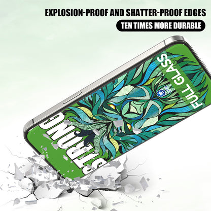 Folie de protectie Ecran Lito D+ Max Strong pentru Apple iPhone 17 / 16 Pro, Sticla Securizata, Full Glue, Neagra
