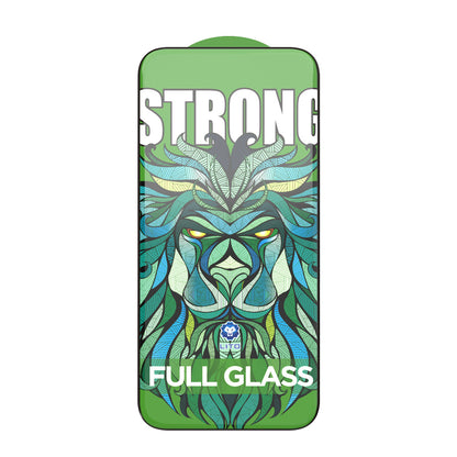 Folie de protectie Ecran Exterior Lito D+ Max Strong pentru Apple iPhone Duo, Sticla Securizata, Full Glue, Neagra